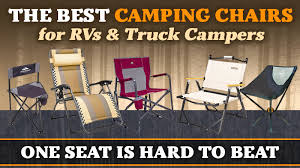 the best cing chairs for rvs and