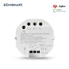 Zigbee 3 0 Light Switch Diy Breaker Module Tuya Zigbee Hub Smartthings Hubitat App Remote Control Home 1 2 Way