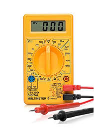 This instrument will let you check to see if there is voltage present on a. Fadman Fd 11 Dt 830d Digital Multimeter Yellow Amazon In Industrial Scientific