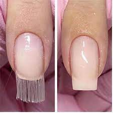 stylish female nail silk