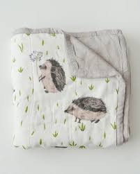 hedgehog muslin baby baby quilts