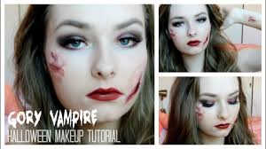 gory vire halloween makeup tutorial