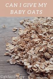 give your baby delicious oats recipes