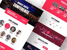 Find the best mobile app templates for your next project, across a huge range of different niches. Conference Event Landing Page Template Conference Template Search By Muzli