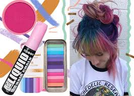 We highlight 3 ways to color natural hair without damage. How To Use Hair Chalk Best Hair Chalks For A Temporary Hair Color