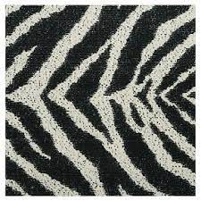 flor black white zebra carpet tiles