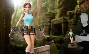 Tomb Raider Lara Croft Statue By Gaming Heads