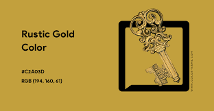 Rustic Gold Color Hex Code Is C2a03d