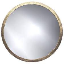 Round Brass Wall Mirror The Build By