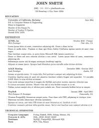    Appealing Free Sample Resume Templates     Pinterest