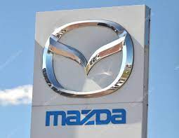 logo of mazda stock editorial photo