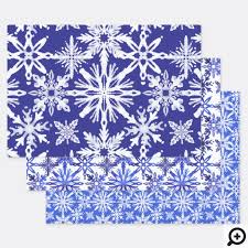 shibori tie dye indigo blue snowflakes