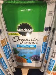 miraclegro organics choice potting mix