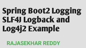 spring boot 2 logging slf4j logback and