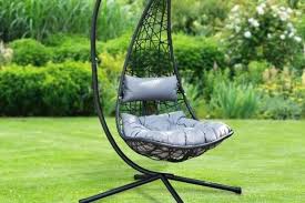 New York Hanging Egg Chair With Cushion