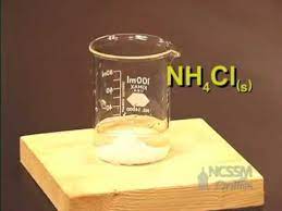 dissolving of nh4cl an endothermic