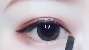 tutorial eyeliner ala korea korean