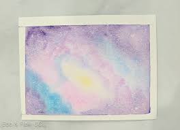 Watercolor Galaxy Story Ebb And Flow