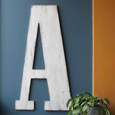 Wooden Letters Decor Extra Large Letter