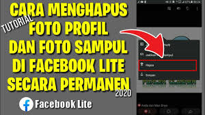 Facebook merupakan salah satu aplikasi media sosial yang paling banyak digunakan di indonesia maupun di dunia. Tutorial Cara Menghapus Foto Profil Dan Foto Sampul Di Facebook Lite Secara Permanen Facebook Lite Youtube