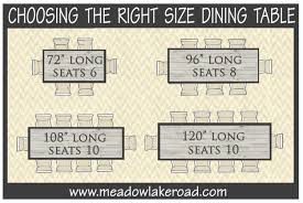 Then you can decide how much square footage per person will be needed at a table. Drh S Dining Table Must Knows Darby Road Home In 2021 Dining Table Dimensions 10 Person Dining Table 10 Seater Dining Table
