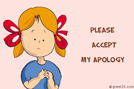 Image result for Apology