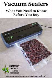 Vacuum Sealers What You Need To Know Before You Buy