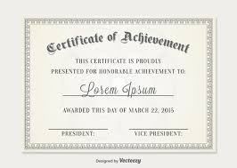 Certificate Template Vector Free Vector Download In Ai Eps