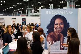 Barack obama has 'delayed his book release until the 2020 election because he wants to outsell michelle' and 'brags that he insiders claim obama could be delaying the book to coincide with the election. Michelle Obama Book Tour Includes Hollywood Celebrity Friends The Wichita Eagle