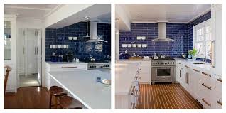 Blue And White Kitchen Tiles Navy