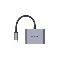For this purpose your desktop computer requires detecting each monitor, so it can transmit the relative signals if your computer only has one hdmi cable. 4k 60hz Usb C To Hdmi 2 0 And Vga Adapter With Mst Dual Monitor Unitek