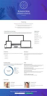 How To Create A Company One Pager Xtensio