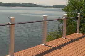 Never exceed a spacing of 60 between posts. Raileasy Cable Railing Deckstore