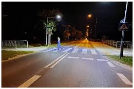 street lighting in pedestrian crossings