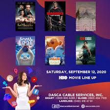 Every month, hbo and hbo max adds new movies and tv shows to its library. Hbo Movies Line Up This Coming Saturday Dasca Cable Services Inc Facebook