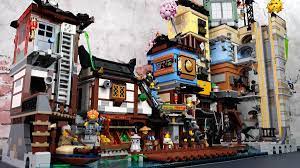 Ninjago City Docks with Ninjago City Side by Side! : r/lego