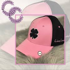 Black Clover Pink Black Flex Fit Hat Nwt