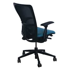 haworth zody mesh back used task chair