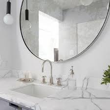 Round Oversized Vanity Mirror Design Ideas