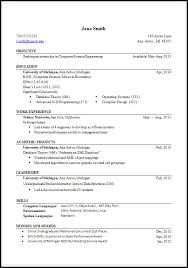 Proper Format For A Resume Example Document And Resume