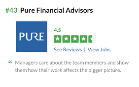 Pure Financial Ranked Top 50 Of
