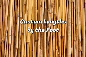 Custom Length Natural 1 4 Garden Poles