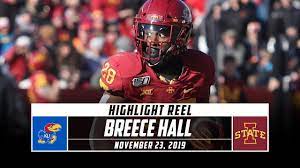 Breece Hall Highlights: Kansas vs. No ...