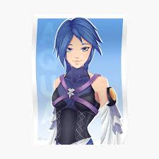 Kingdom hearts iii is the third main installment in the kingdom hearts series developed and published by square enix. Aqua Kingdom Hearts Posters Redbubble