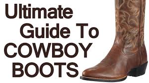 Mans Guide To Cowboy Boots The Art Of Manliness