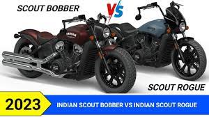2023 indian scout bobber vs 2023 indian