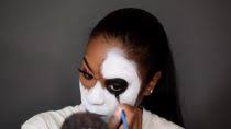 mask halloween makeup tutorial