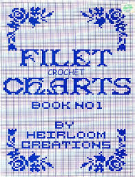 Filet Crochet Charts Numbers And Alphabets Angels Borders