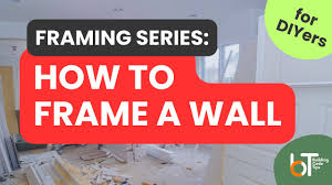 wall framing how to for diy you