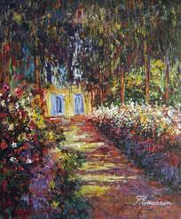 The Flowered Garden Painting By Claude